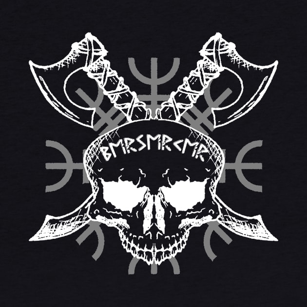 Berserker Skull, Helm of Awe, Vikings, Norse by Lenny241